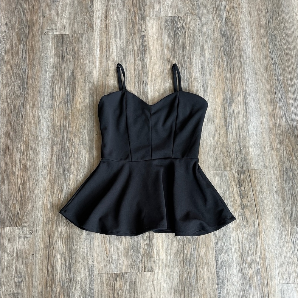 Streetwear Society Chic Black Camisole Top